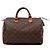 Borsa Louis Vuitton Speedy 30 Monogram Canvas Marrone
