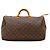 Borsa Louis Vuitton Speedy 35 Monogram Canvas Marrone