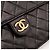 Borsa Flap in pelle trapuntata nera Chanel Nero - vista 7