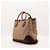Bolsa Tote Gucci Bamboo Shopper Marrom Monograma - vista 4