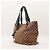 Borsa Tote in tela monogram Gucci Marrone - vista 2