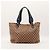 Borsa Tote in tela monogram Gucci Marrone - vista 3