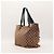 Borsa Tote in tela monogram Gucci Marrone - vista 4