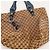 Borsa Tote in tela monogram Gucci Marrone - vista 6
