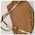 Borsa Hobo in tela Monogram Gucci Beige D'oro - vista 6