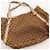 Gucci Monogram Canvas Schultertasche Braun Monogramm - Ansicht 6