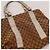 Borsa Tote in tela monogram Gucci Marrone Beige - vista 6