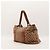 Bamboo Borsa Tote in tela monogrammata e pelle Gucci Marrone Beige - vista 4