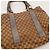 Borsa shopper Gucci Monogram Canvas Bamboo Marrone Beige - vista 6