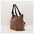 Gucci Monogram Canvas Tote Bag Braun Beige - Ansicht 4