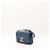 Céline Borsa Triomphe Celine in pelle blu - vista 2