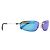 Miu Miu Sonnenbrille mit Metallrahmen Blau Metallisch - Ansicht 2