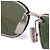 Miu Miu Sonnenbrille mit Metallrahmen Blau Metallisch - Ansicht 5