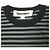 Autre Marque Camiseta de punto de algodón a rayas Slopeslow Negro Gris - vista 5