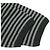 Autre Marque Camiseta de punto de algodón a rayas Slopeslow Negro Gris - vista 6