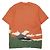 Autre Marque Camiseta de punto de algodón Kota Gushiken Kiyomizu Dera Tee Naranja - vista 2