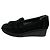 Autre Marque Mocassini con zeppa platform in scamosciato Robert Clergerie Nero - vista 3