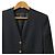 Chaqueta Burberry sin cuello de lana Azul Azul marino - vista 2