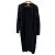 Autre Marque Cárdigan largo de mezcla de mohair Ami Paris Negro