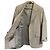 Fendi Single Breasted Tailored Jacket Beige - view 3