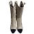 Bottines courtes en daim Chanel Beige - vue 3