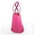 Autre Marque HIROFU Leder-Tote-Bag Pink - Ansicht 3