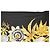 Sciarpa in seta Hermès Carré90 PASSIFLORES Nero Giallo - vista 7