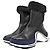 Botas de couro Louis Vuitton Archlight Monogram Flower Preto