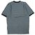 Autre Marque Camiseta de punto de algodón Slopeslow a rayas Negro Azul marino - vista 2