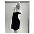 Self portrait Kurzes schulterfreies Kleid Schwarz - Ansicht 3