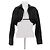 Camicia Jacquemus Machou nera in cotone Nero