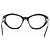 Saint Laurent Brille Schwarz - Ansicht 3