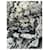 Balmain Langes Kleid mit Python-Print Braun  - Ansicht 5