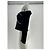 Self portrait Top bustier con adornos de cristal Negro - vista 3
