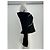 Self portrait Top bustier con adornos de cristal Negro - vista 4