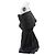 Dior Schwarzes Kleid aus Polyester - Ansicht 3
