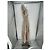 Massimo Dutti Maxikleid beige Viscose - Ansicht 4
