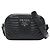 Prada Borsa a tracolla con catena in pelle nera Diagramme Nero