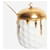 Autre Marque White and gold honeypot  - view 3