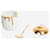 Autre Marque White and gold honeypot  - view 4