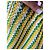 Autre Marque Monoki by Diane Goldstein Pantalones de Algodón a Rayas Blanco Verde Amarillo - vista 6