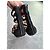 Alaïa Sandali Gladiatore in Scamosciato Nero - vista 10