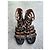 Alaïa Sandali Gladiatore in Scamosciato Nero - vista 2