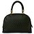 Céline Borsa Celine Vintage Macadam Blazon Logo Marrone - vista 3