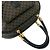 Céline Borsa Celine Vintage Macadam Blazon Logo Marrone - vista 4