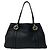 Gucci GG Twins Shima Leder Tote Bag Schwarz