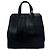 Loewe Anagram Logo Motiv Leder Tote Bag Schwarz