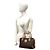 Céline Celine Vintage Macadam Blazon Logo Pattern Handtasche Braun - Ansicht 2