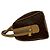 Céline Celine Vintage Macadam Blazon Logo Pattern Handtasche Braun - Ansicht 5
