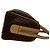 Céline Celine Vintage Macadam Blazon Logo Pattern Handtasche Braun - Ansicht 6